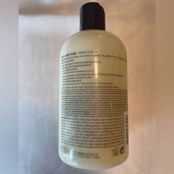 Philosophy Two Pack, Facial Cleanser and 3-in-1 bottle - Picture 3 of 5